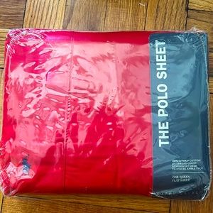 NWT vintage polo Ralph Lauren queen flat sheet